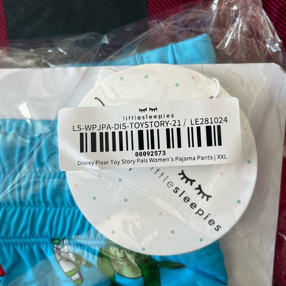 Little Sleepies Toy Story Blue Pajama Pants - Picture 2 of 3